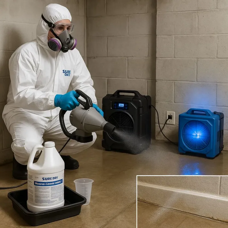 Sanitization and Odor Removal process in Cleveland County, NC